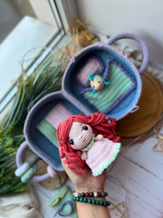 Crochet Pattern Mermaid's doll House