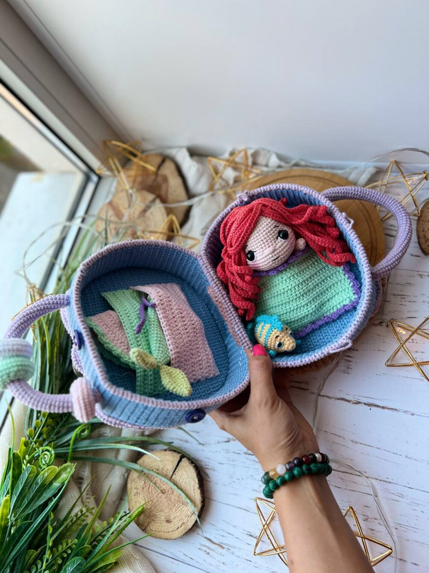 Crochet Pattern Mermaid's doll House