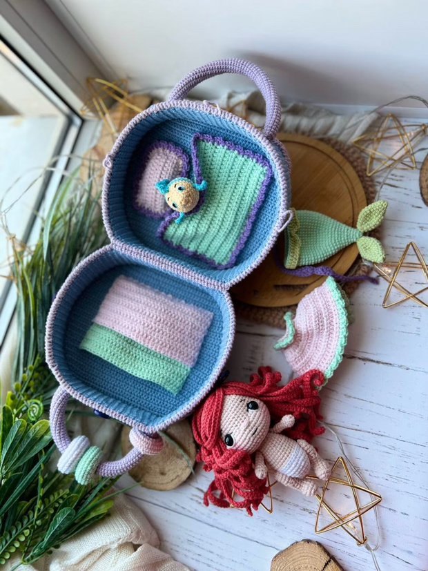 Crochet Pattern Mermaid's doll House