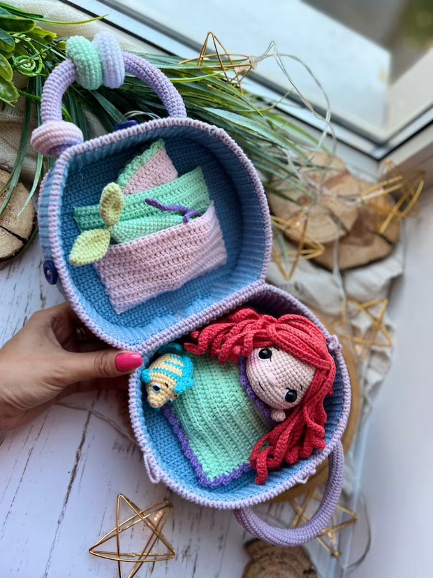 Crochet Pattern Mermaid's doll House