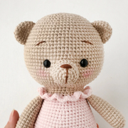 Rosie the ballerina bear Crochet Pattern