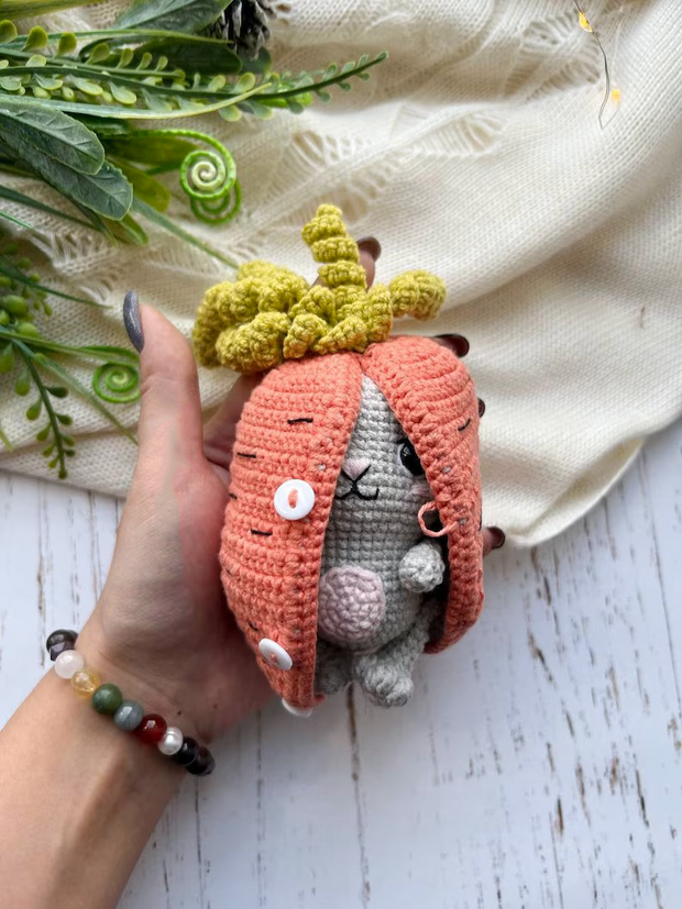 Bunny Carrot Amigurumi Crochet pattern