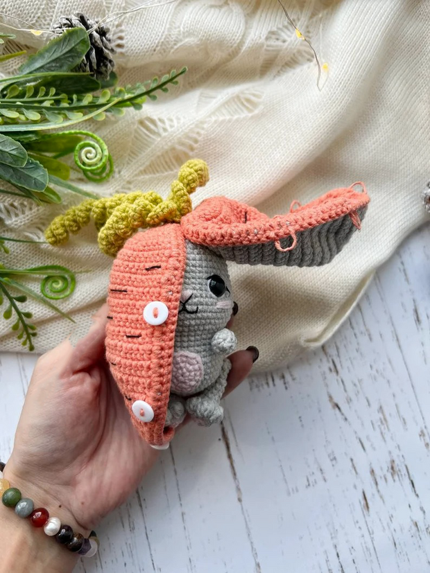 Bunny Carrot Amigurumi Crochet pattern