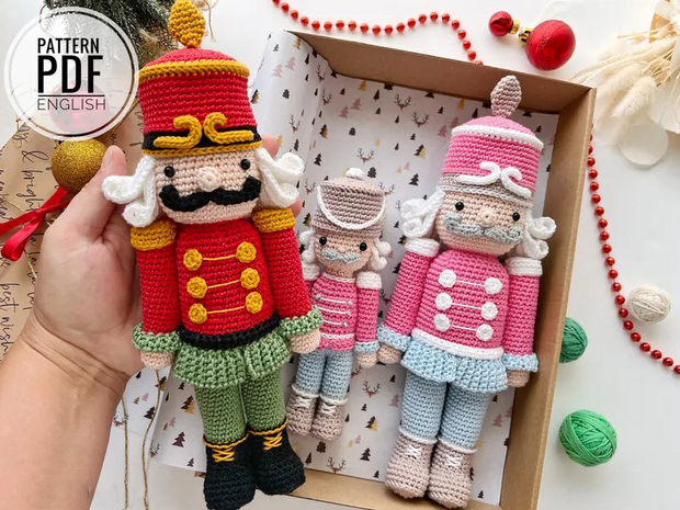 Crochet Christmas Nutcracker Pattern