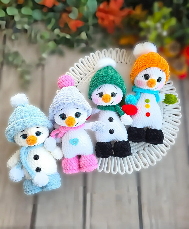 Crochet snowman Pattern