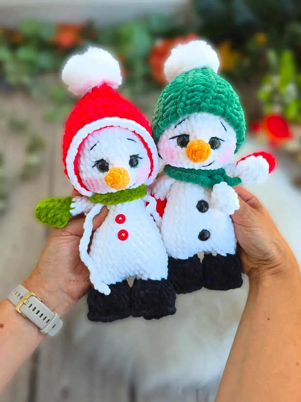 Crochet snowman Pattern