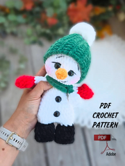 Crochet snowman Pattern