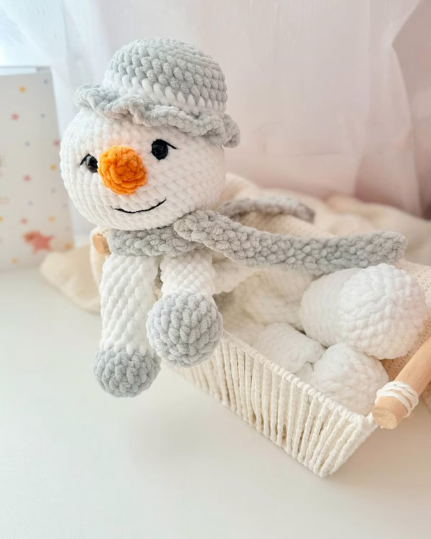 Snowman Crochet Pattern