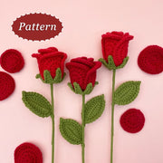 Crochet Pattern Rose | Flower Craft