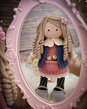 Romantic doll pattern