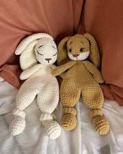 Rabbit Security Blanket Toy crochet pattern