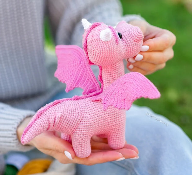 Crochet pattern Dragon