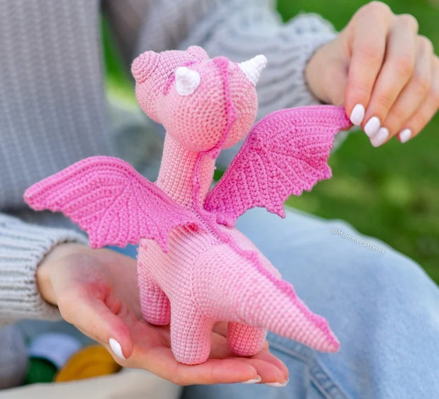 Crochet pattern Dragon