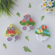 Set of 7 Quick Easter gnomes crochet pattern