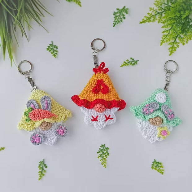 Set of 7 Quick Easter gnomes crochet pattern