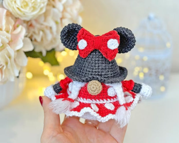 Mouse gnome crochet pattern