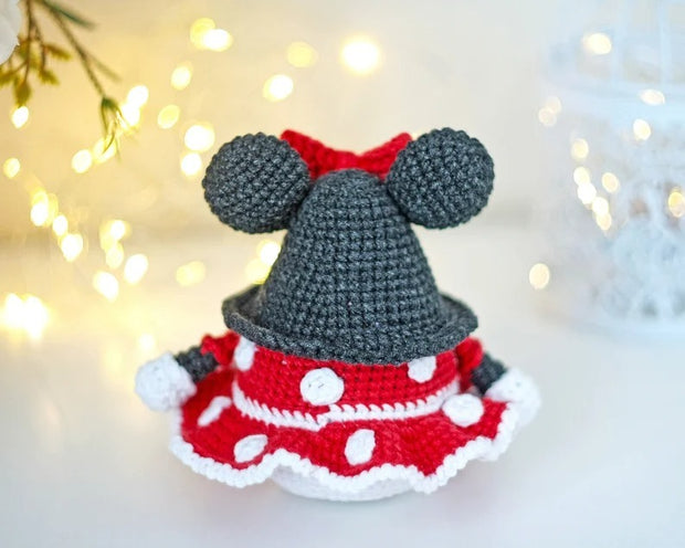 Mouse gnome crochet pattern