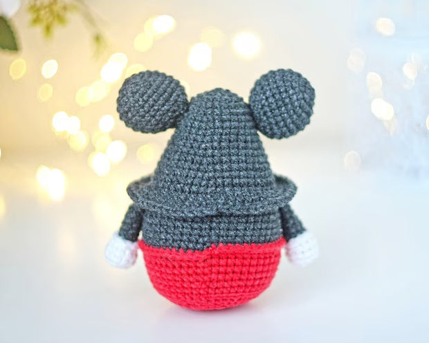 Mouse gnome crochet pattern