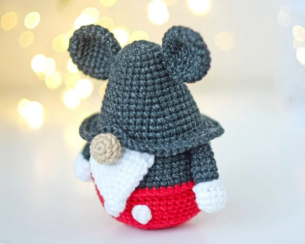 Mouse gnome crochet pattern