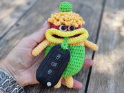 Monster Key Holder Crochet Pattern