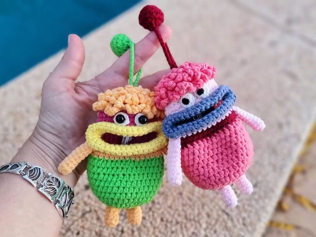 Monster Key Holder Crochet Pattern