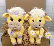 Flower Cow Crochet Pattern