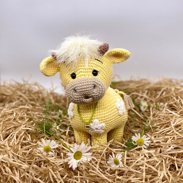 Flower Cow Crochet Pattern