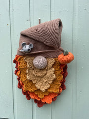 Crochet, Autumn,Fall, gonk, gnome