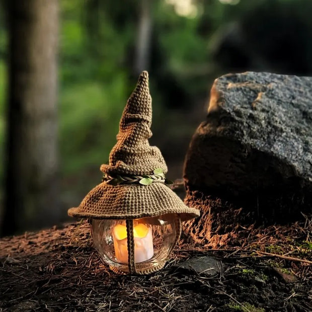 Lantern, Halloween decor crochet pattern