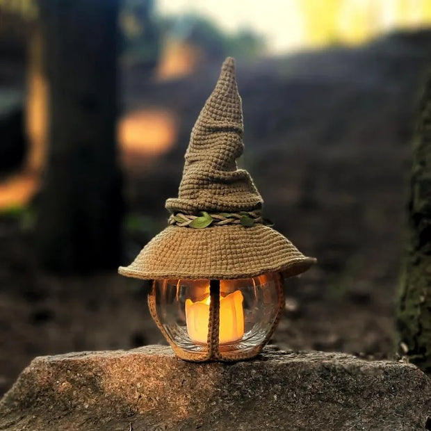 Lantern, Halloween decor crochet pattern