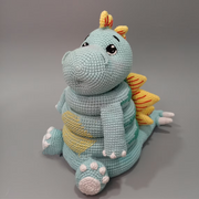 Dino stacking toy crochet pattern stegosaurus