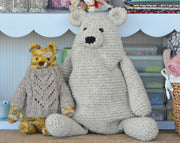 crochet pattern, Chunky Benji The Bear