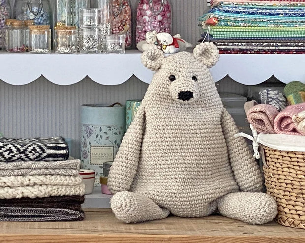 crochet pattern, Chunky Benji The Bear