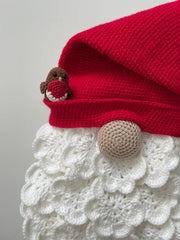 Crochet Christmas, festive, gonk, gnome, wreath pattern