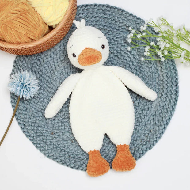 Crochet Duck snuggler pattern