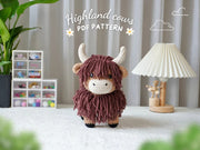Highland Cow Crochet Pattern