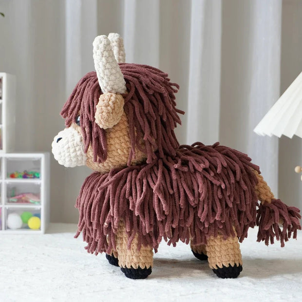 Highland Cow Crochet Pattern