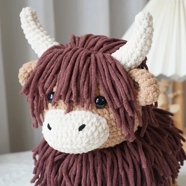Highland Cow Crochet Pattern