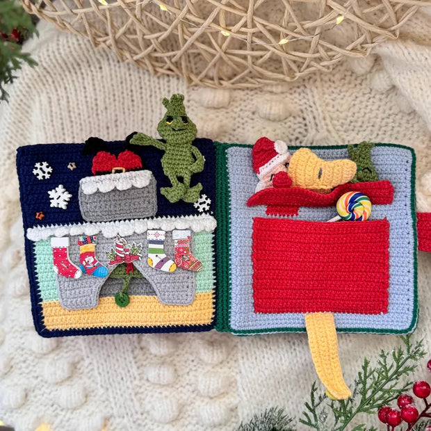 Christmas book crochet pattern