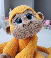 Amigurumi pattern stuffed monkey