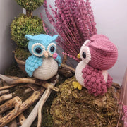 Rotating Head Owl Amigurumi crochet pattern