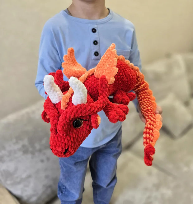 Fairy Dragon Amigurumi Crochet Pattern