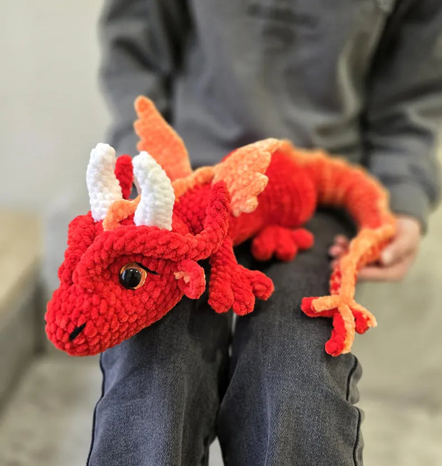 Fairy Dragon Amigurumi Crochet Pattern