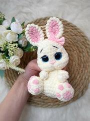 bunny and cat Crochet Pattern «Soft paws».