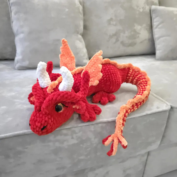 Fairy Dragon Amigurumi Crochet Pattern