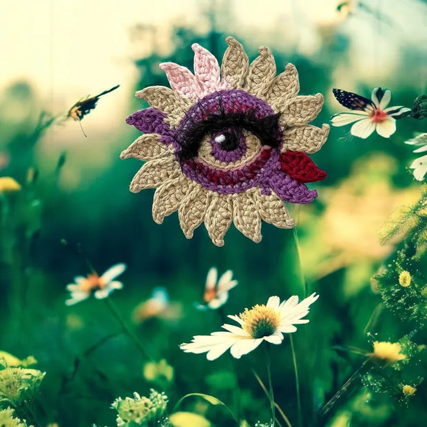 Blooming Eye Crochet Pattern PDF