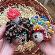 Crochet Hedgehog Sensory Toy Pattern