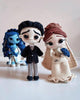 Corpse Bride Crochet Patterns – Emily, Victor, Victoria, Scraps & Maggot