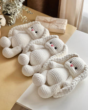 Crochet pattern plush bunny