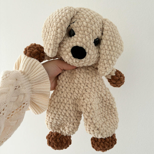 crochet pattern snuggle dog